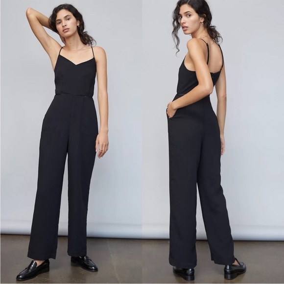 Maeve Magdalena Black Jumpsuit size 8 - Picture 1 of 8